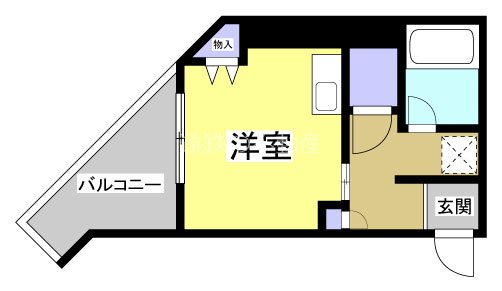 静岡県浜松市中央区中央１ 遠州病院駅 ワンルーム マンション 賃貸物件詳細