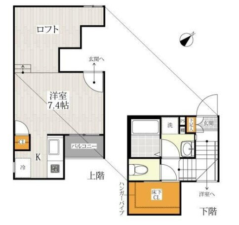 千葉県柏市若葉町 柏駅 1K アパート 賃貸物件詳細