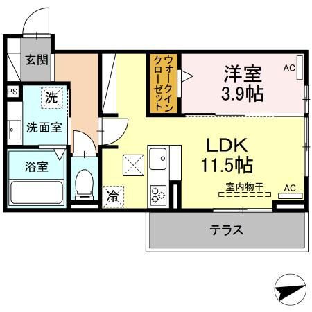 愛知県豊橋市平川本町３ 赤岩口駅 1LDK アパート 賃貸物件詳細