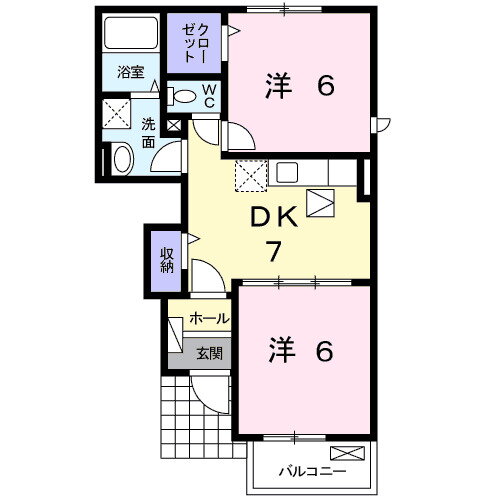 千葉県東金市堀上 東金駅 2DK アパート 賃貸物件詳細