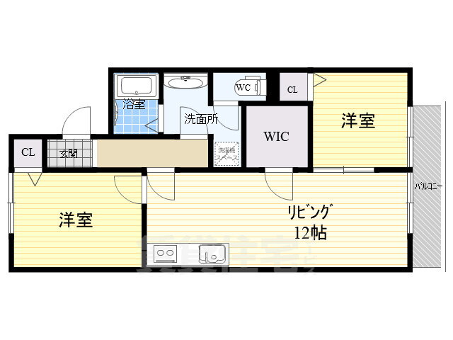 奈良県奈良市富雄元町１ 富雄駅 2LDK アパート 賃貸物件詳細