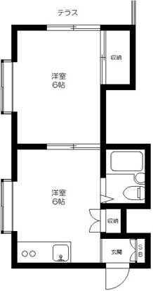 東京都西東京市泉町２ ひばりヶ丘駅 1DK アパート 賃貸物件詳細