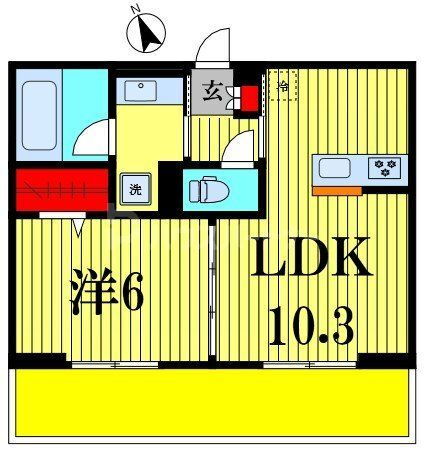 千葉県松戸市新松戸７ 南流山駅 1LDK アパート 賃貸物件詳細