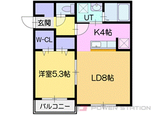 オラヴィ 2階 1LDK 賃貸物件詳細