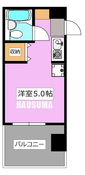 プラーズ滝野川 8階 ワンルーム 賃貸物件詳細