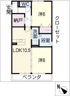 愛知県名古屋市緑区青山２ 大高駅 2LDK アパート 賃貸物件詳細