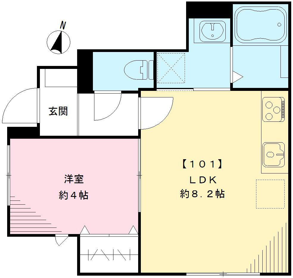 東京都大田区萩中３ 大鳥居駅 1LDK アパート 賃貸物件詳細