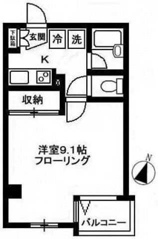 東京都練馬区関町北５ 武蔵関駅 1K マンション 賃貸物件詳細