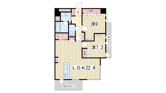 京都府京都市中京区裏寺町 京都河原町駅 2LDK マンション 賃貸物件詳細
