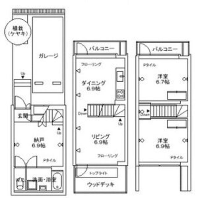 大阪府吹田市佐井寺３ 南千里駅 2SLDK マンション 賃貸物件詳細