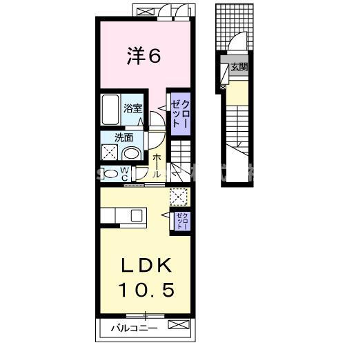 宮城県石巻市鹿妻南５ 渡波駅 1LDK アパート 賃貸物件詳細