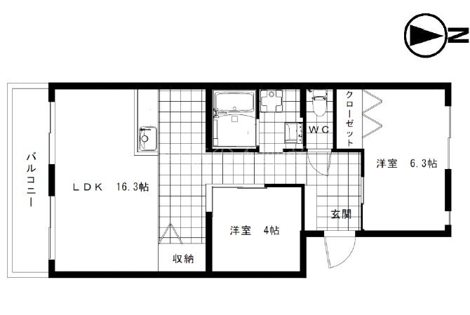 静岡県浜松市中央区天王町 2LDK マンション 賃貸物件詳細