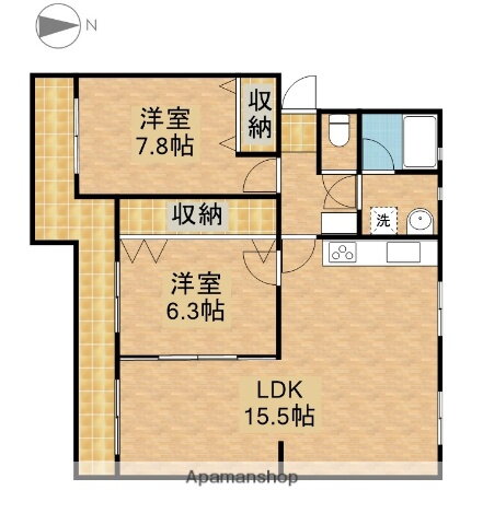静岡県浜松市中央区佐鳴台５ 浜松駅 2LDK マンション 賃貸物件詳細