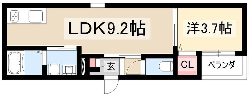 愛知県名古屋市中村区栄生町 栄生駅 1LDK アパート 賃貸物件詳細