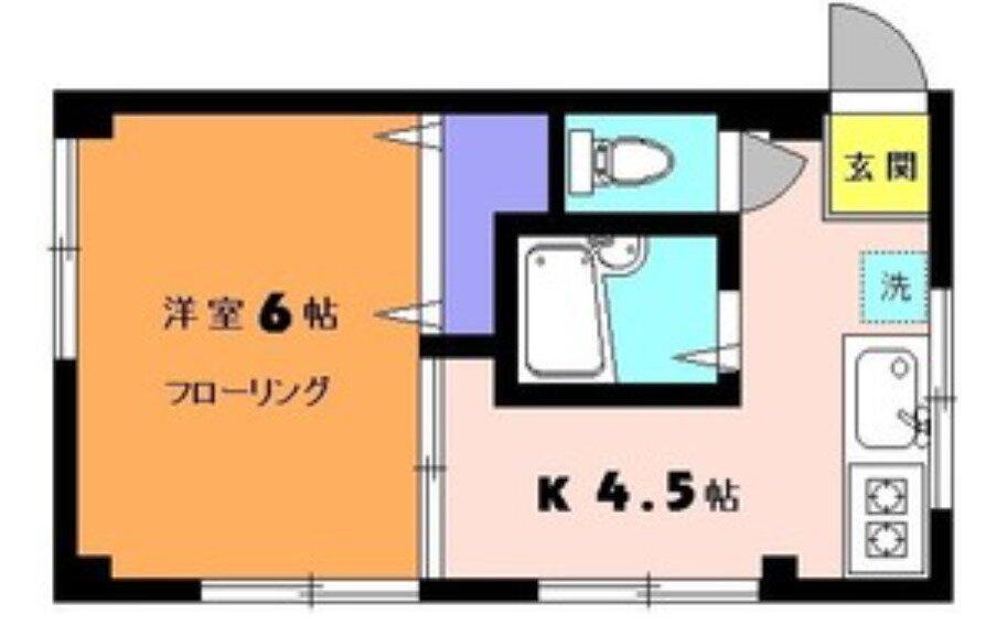 東京都世田谷区等々力６ 自由が丘駅 1K マンション 賃貸物件詳細