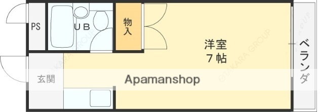 大阪府東大阪市上石切町１ 石切駅 ワンルーム アパート 賃貸物件詳細