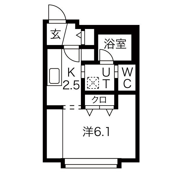 北海道札幌市白石区菊水六条４ 東札幌駅 1K マンション 賃貸物件詳細