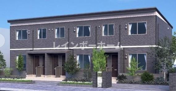坂戸市薬師町　アパート新築工事
