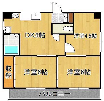 福岡県北九州市門司区梅ノ木町 門司駅 3DK マンション 賃貸物件詳細