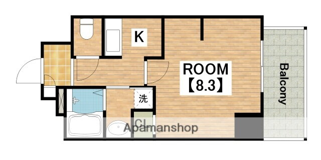 大阪府堺市堺区神明町西１ 堺東駅 1K マンション 賃貸物件詳細