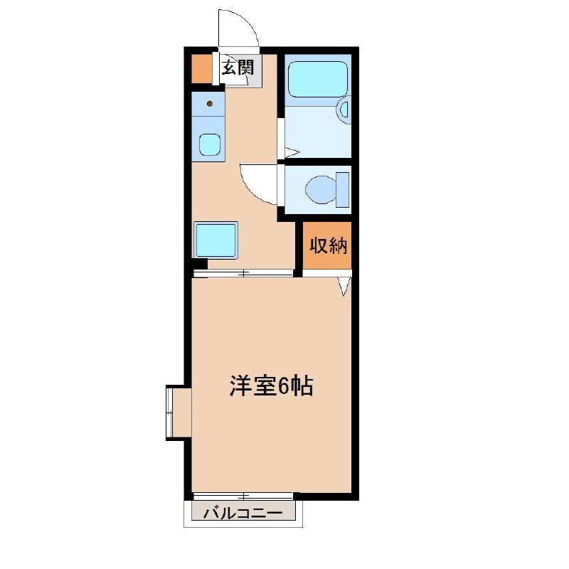 千葉県千葉市中央区葛城２ 本千葉駅 1K アパート 賃貸物件詳細