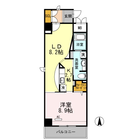 大阪府高槻市城北町１ 高槻市駅 1LDK マンション 賃貸物件詳細