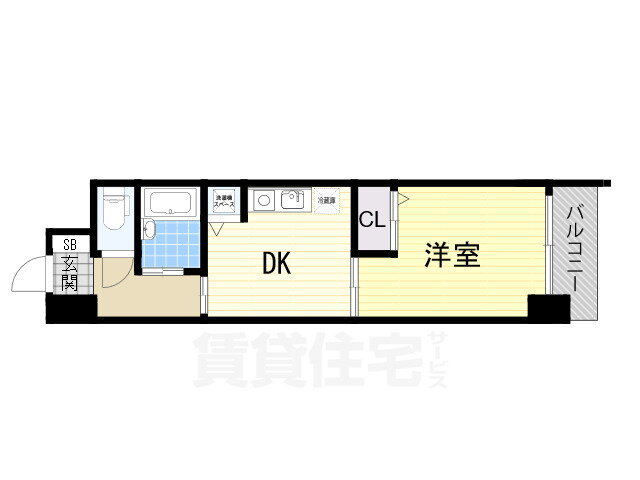 大阪府大阪市淀川区東三国３ 東三国駅 1DK マンション 賃貸物件詳細