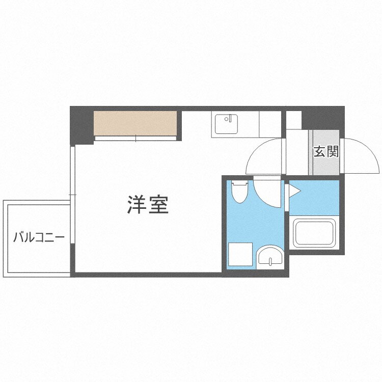 プライマル札幌北１８条 6階 ワンルーム 賃貸物件詳細