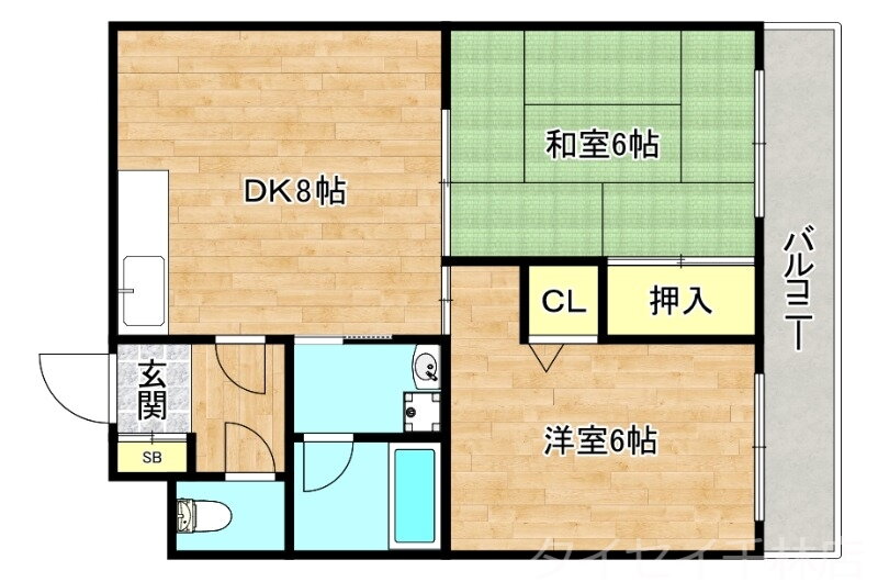 大阪府守口市土居町 土居駅 2DK マンション 賃貸物件詳細