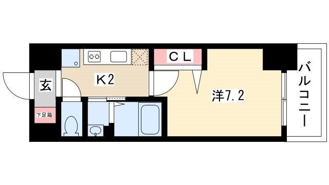 愛知県名古屋市中川区八熊１ 金山駅 1K マンション 賃貸物件詳細