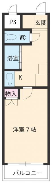 愛知県豊田市山之手２ 三河豊田駅 1K アパート 賃貸物件詳細