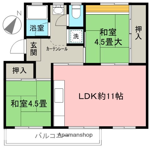 埼玉県入間市黒須１ 入間市駅 2LDK マンション 賃貸物件詳細