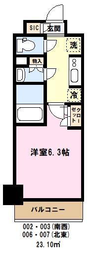 埼玉県川口市栄町３ 川口駅 1K マンション 賃貸物件詳細