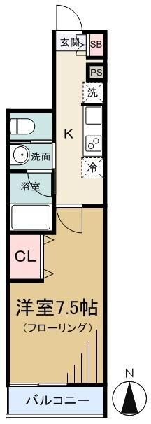 東京都新宿区下落合２ 高田馬場駅 1K アパート 賃貸物件詳細