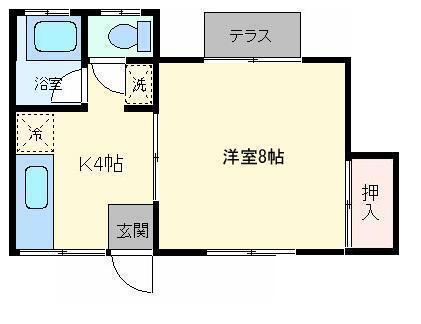 岩手県盛岡市東新庄２ 山岸駅 1K アパート 賃貸物件詳細