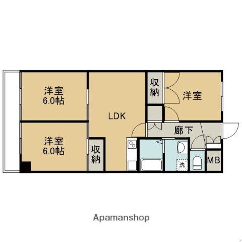 ライブタウン宝来 9階 3LDK 賃貸物件詳細