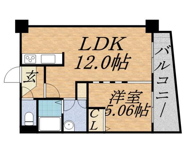 グランカーサ永山公園通　ｅａｓｔ 4階 1LDK 賃貸物件詳細