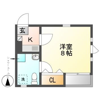 愛知県名古屋市東区矢田１ 大曽根駅 1K アパート 賃貸物件詳細