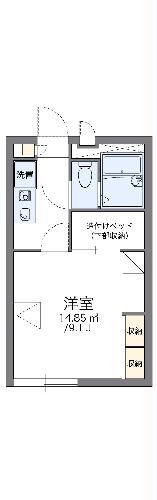 レオパレス明日香 2階 1K 賃貸物件詳細