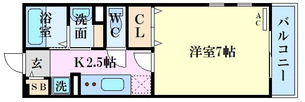 広島県広島市南区東雲１ 段原一丁目駅 1K アパート 賃貸物件詳細