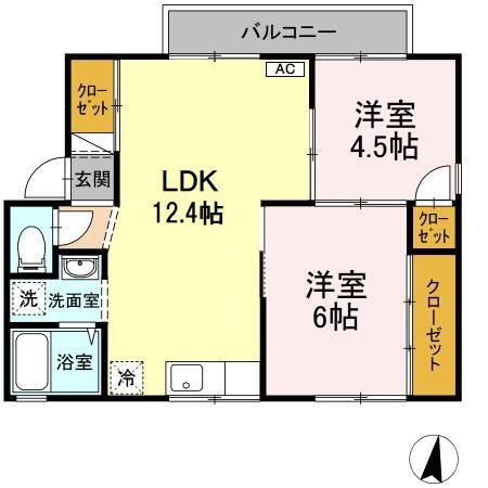広島県安芸郡府中町鶴江２ 矢賀駅 2LDK アパート 賃貸物件詳細