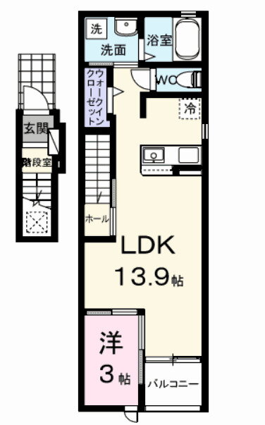 山梨県甲斐市玉川 常永駅 1LDK アパート 賃貸物件詳細