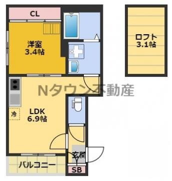 愛知県名古屋市中区新栄１ 矢場町駅 1DK アパート 賃貸物件詳細