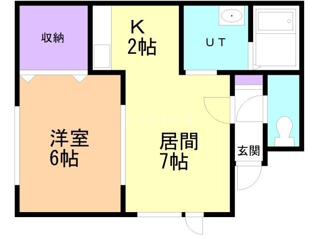 北海道旭川市東光八条５ 1DK アパート 賃貸物件詳細