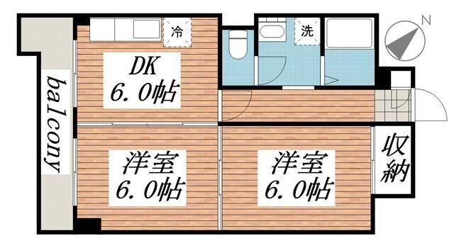 千葉県柏市柏３ 柏駅 2DK マンション 賃貸物件詳細