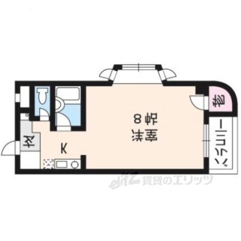 京都府京都市西京区松尾大利町 上桂駅 1K マンション 賃貸物件詳細