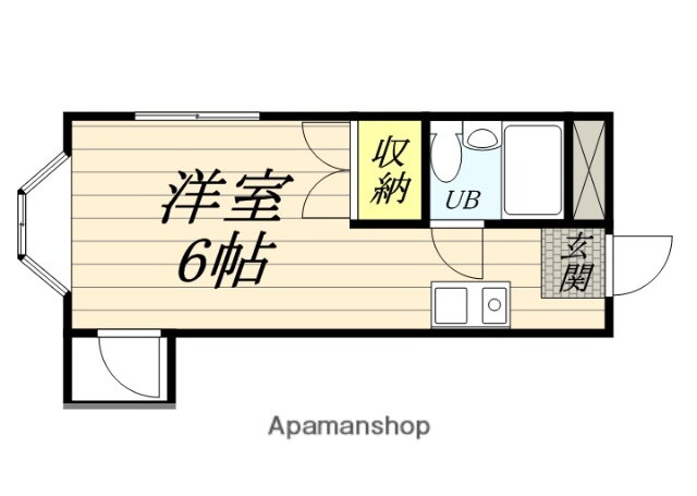 岡山県岡山市北区岡町 清輝橋駅 ワンルーム マンション 賃貸物件詳細