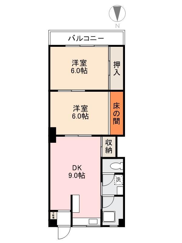 香川県高松市藤塚町３ 栗林駅 2DK マンション 賃貸物件詳細