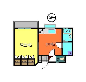 要Ｖマンション 4階 1DK 賃貸物件詳細