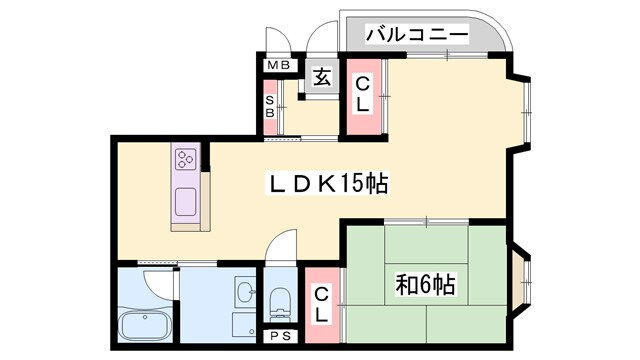 兵庫県姫路市城北新町１ 姫路駅 1LDK マンション 賃貸物件詳細